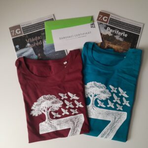 Tištěné předplatné Sedmé generace při koupi trička 7.G