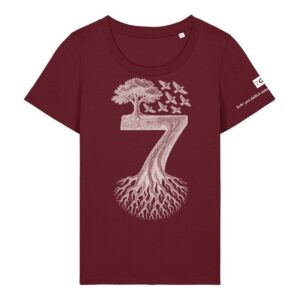 Tričko Burgundy dámské